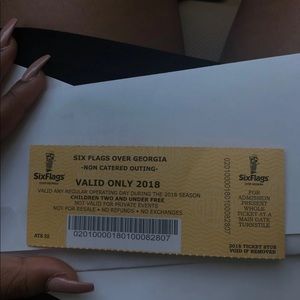 Six flags over georgia passes